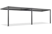 Lagos Premium 3x6 Garden Point wandpergola terras antraciet