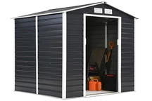 Lahti metalen gereedschapshuis 2,1 x 1,9 m Store Boss antraciet
