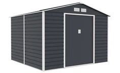 Lahti metalen gereedschapshuis 2,8 x 2,6 m Store Boss antraciet