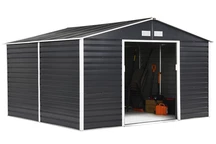 Lahti metalen gereedschapshuis 3,4 x 3,2 m Store Boss antraciet