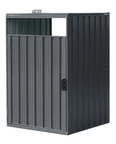 Omhulsel voor afvalbak 120l of 240l Alabama CoverTech antraciet