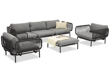 Perez Coffee 5 antraciet Garden Point tuinset
