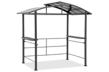 Ponta 2,4 x 1,5m metalen barbecue prieel Tuinpunt