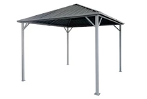 Tuinpunt Itaka 3x3 antraciet tuinhuisje
