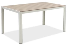 Verona Garden Point aluminium polywood tuintafel beige