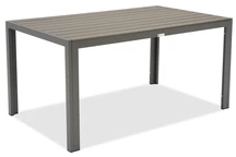 Verona Garden Point aluminium polywood tuintafel grijs