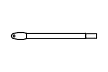 Onderdeelnummer 8 voor 2x3m 19mm tunnels
