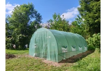 Metalen tuintunnel 3x4,5m groen Garden Point