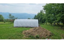 Folietunnel voor groeiende planten 3x6m wit Garden Point