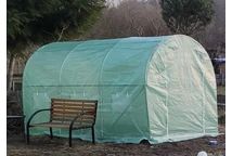 Folietunnel voor groeiende planten 2x3,5m groen  Garden Point