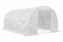 Folie tunnel voor groeiende planten 3x4,5m wit