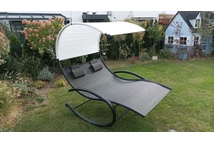 Garden Point Rimini tweezits schommelstoel