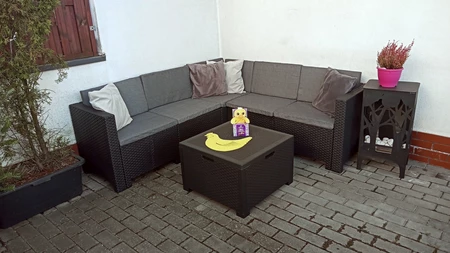 Colorado Hoek 5 antraciet technorattan hoek Bica