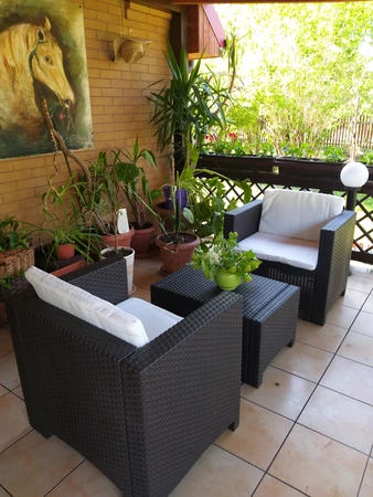 Colorado Terras 2 bruin Bica technorattan set