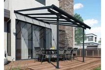 Aluminium terrasoverkapping Sierra Palram - Canopia 3 x 3,05 m grijs