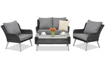 Garden Point exclusieve Bilbao antraciet technorattan loungeset