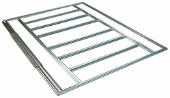 Vloerframe voor 3 x 3,3, 3 x 3,6, 3 x 4 en 3 x 4,3 Pijl huizen