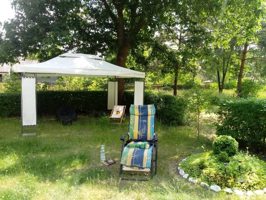 Malta tuinpaviljoen 3 x 4 m crème Tuinpunt